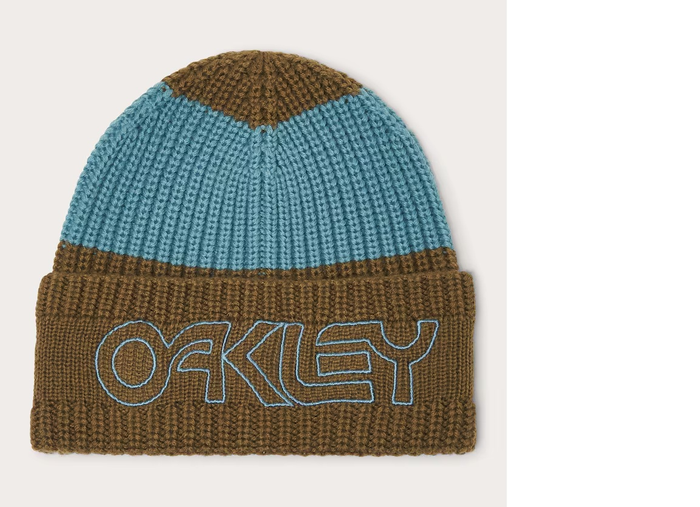 OAKLEY cepure ziemas TNP Deep Cuff beanie army green/blue