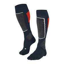 FALKE SK4 blue/orange zeķes