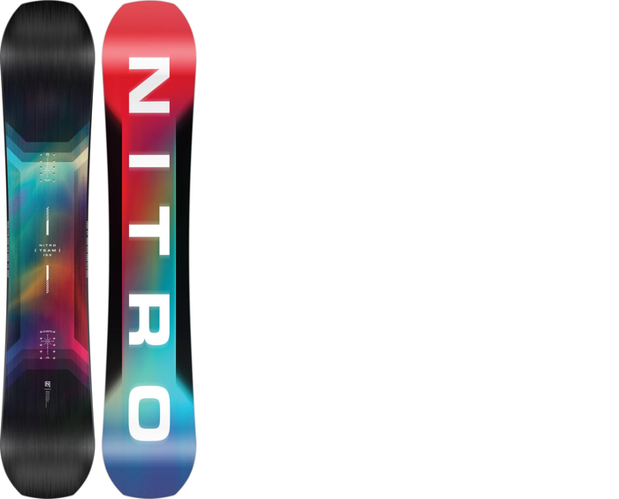 NITRO Team Wide multicolour dēlis