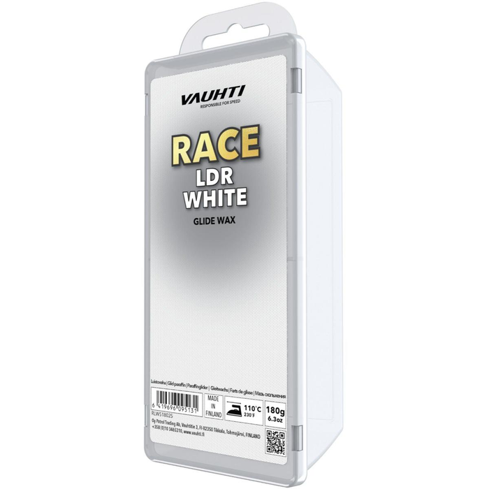 VAUHTI glide wax Race LDR White 180g