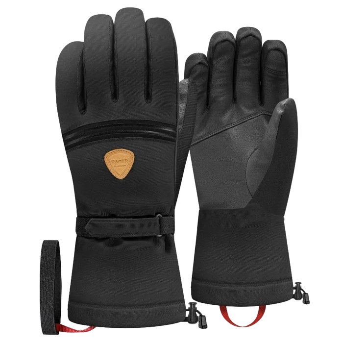 RACER W Gap 6 black/black cimdi