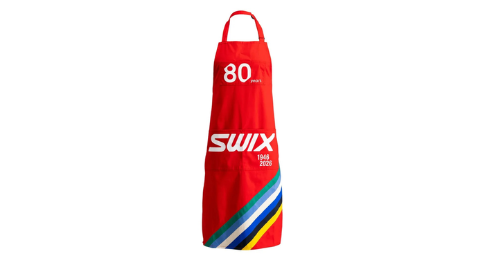 SWIX Apron 80th Anniversary red priekšauts