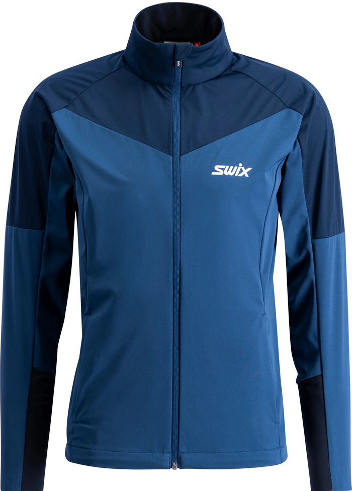 SWIX Nordic XC JKT lake blue distanču slēpošanas jaka