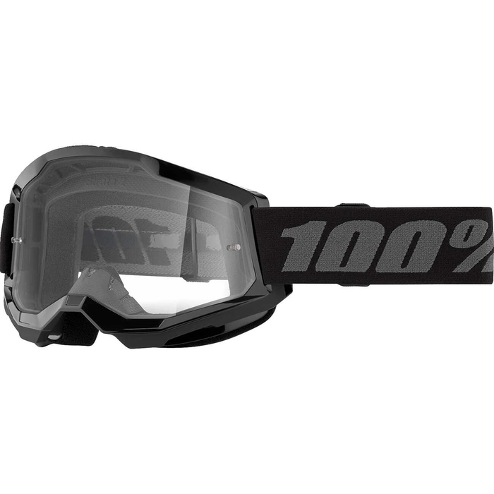 100% JR Strata 2 black w/clear brilles