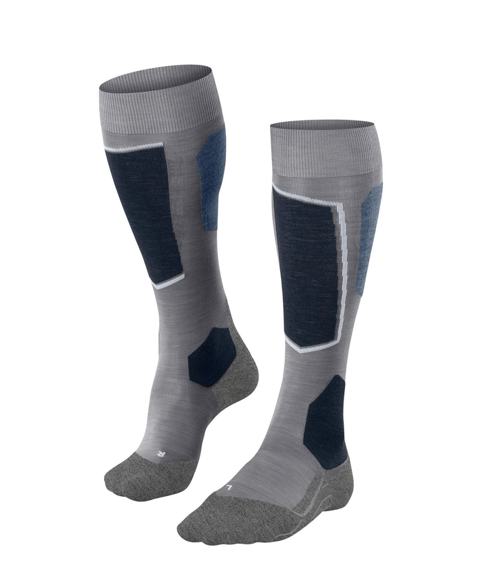 FALKE SK6 Pro zeķes grey/light blue