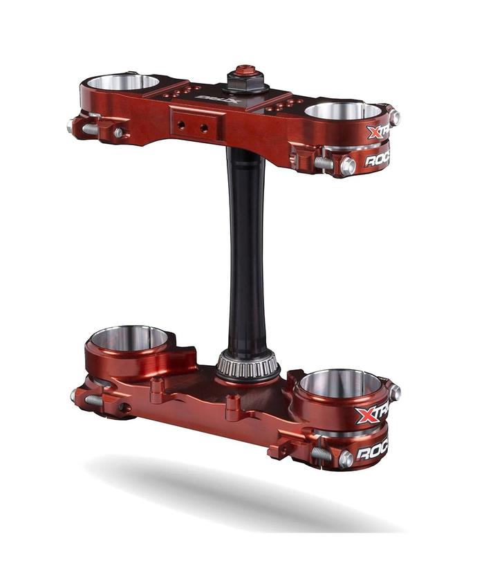 XTRIG triple clamp Rocs Pro HUSQVARNA '23-'24 KYB Kit brown