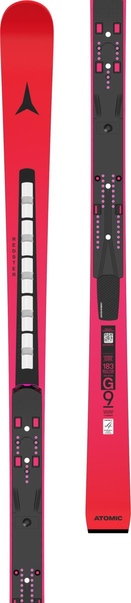 ATOMIC NY Redster FIS SG RVSK 200 red/violet w/o bindings slēpes