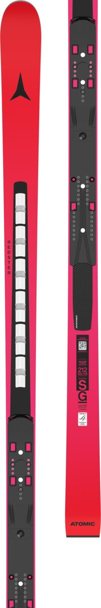 ATOMIC NY Redster FIS SG RVSK 212 red/violet w/o bindings slēpes