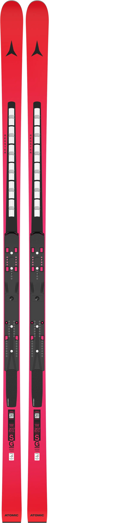 ATOMIC NY Redster FIS SG RVSK W 207 red/violet w/o bindings slēpes