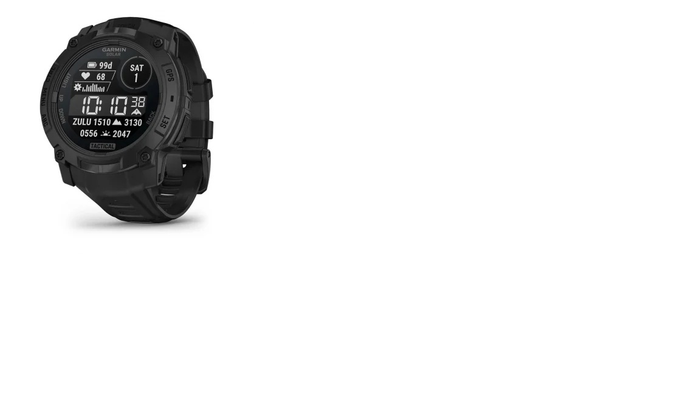 GARMIN Instinct 3 Tactical Solar 50mm black pulkstenis