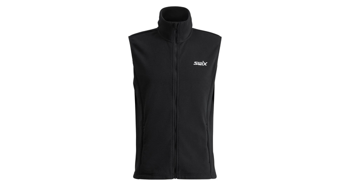 SWIX Track Fleece Vest  black