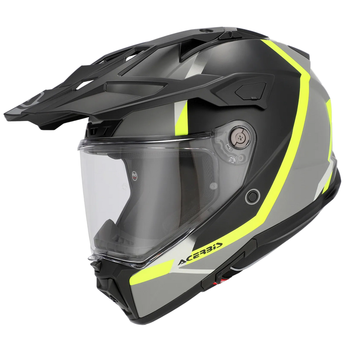 ACERBIS Attack black/fluo yellow helmet