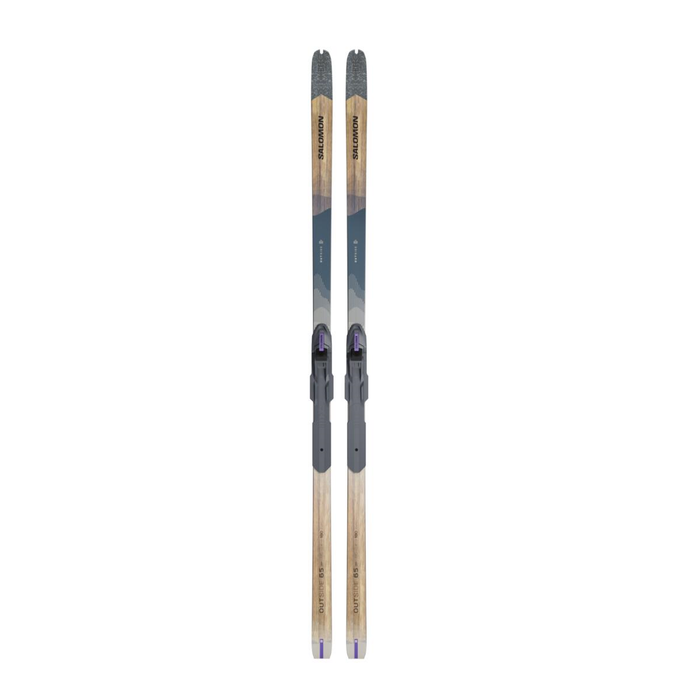 SALOMON Outside 65 Grip w/BC Outside distanču slēpes ar stiprinājumiem