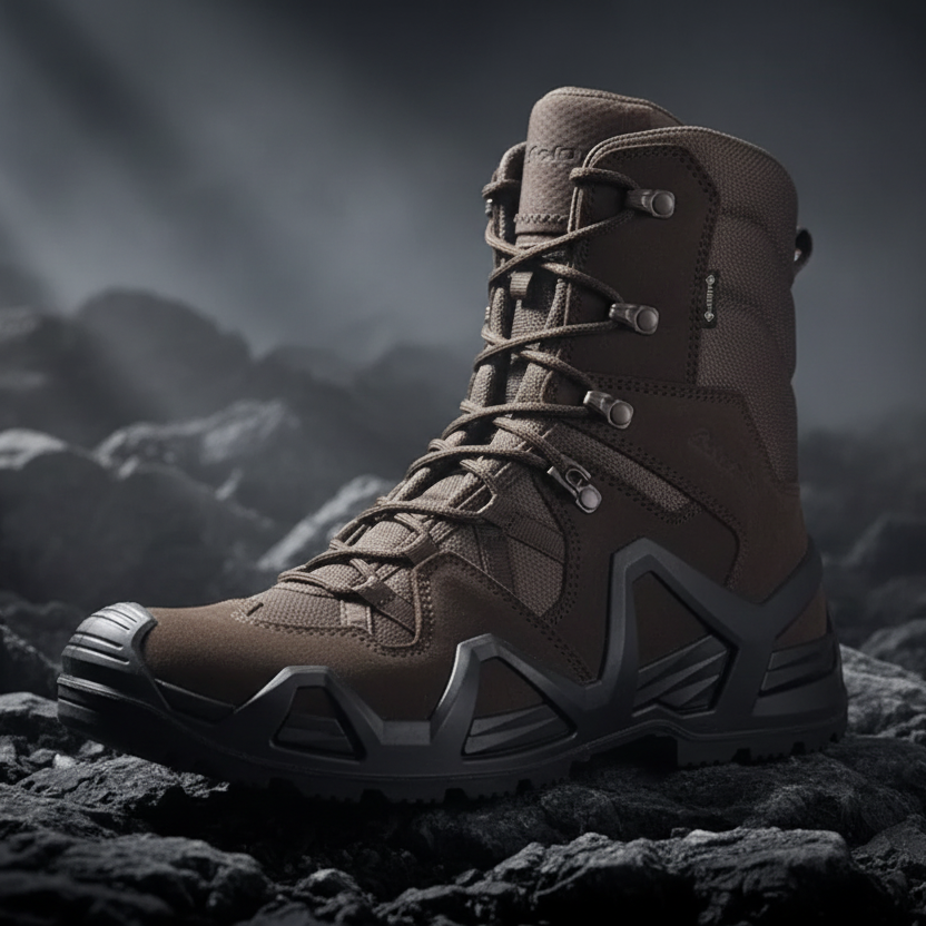 LOWA taktiskie apavi Zephyr MK2 GTX HI dark brown