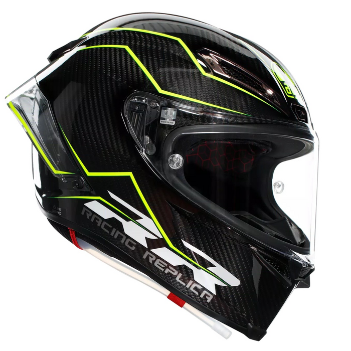 AGV ķivere Pista GP RR E2206 DOT performante carbon/lime