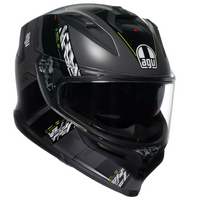 AGV K7 Kyber matt grey/yellow fluo ķivere