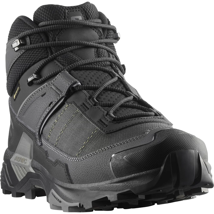 SALOMON apavi X Ultra 5 Mid Wide GTX black/grey