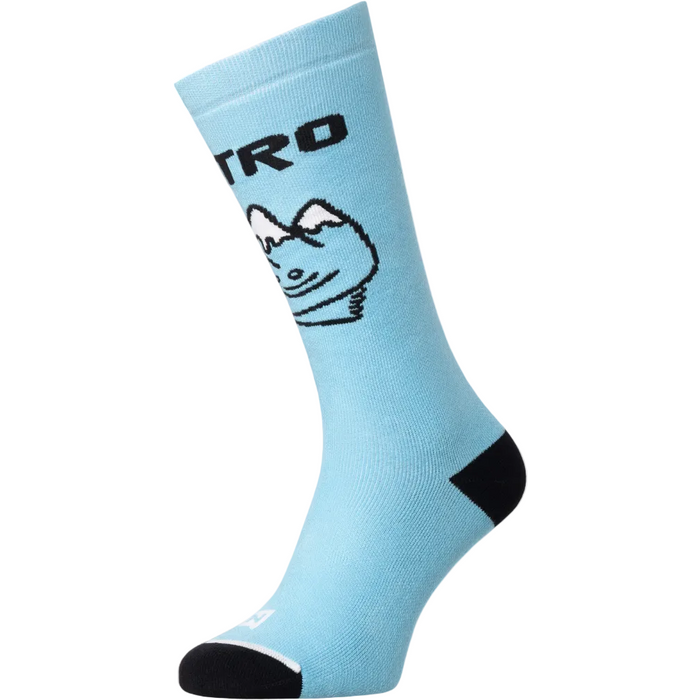 NITRO Youth unisex blue zeķes