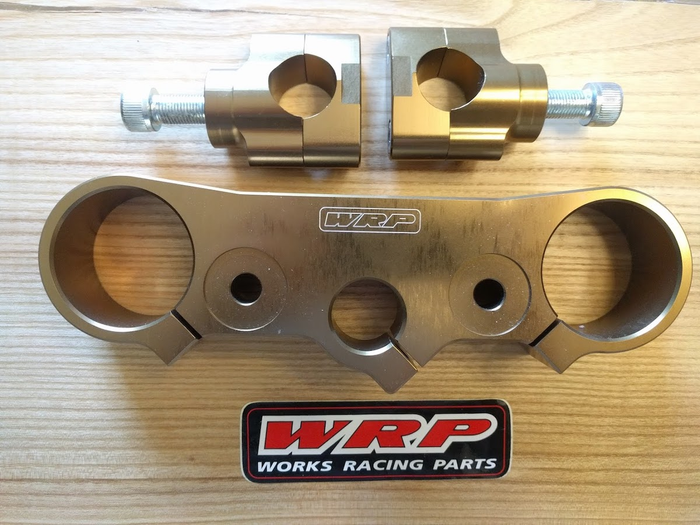 WRP tiltiņš ar stūres skavām KTM SX/EXC 00-04 bronza