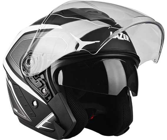 lazer-kivere-tango-hexa-black-white-matt