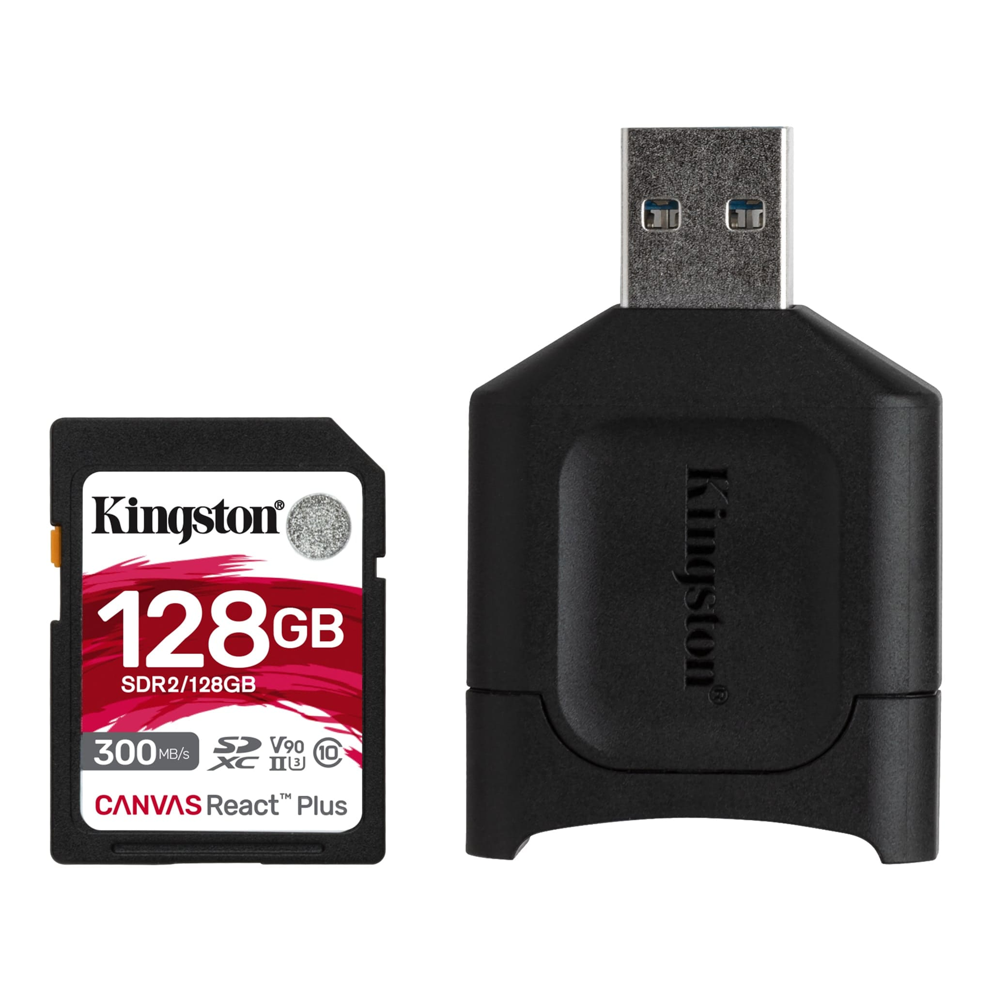 kingston-atminas-karte-ar-adapteri-canvas-react-plus-128gb