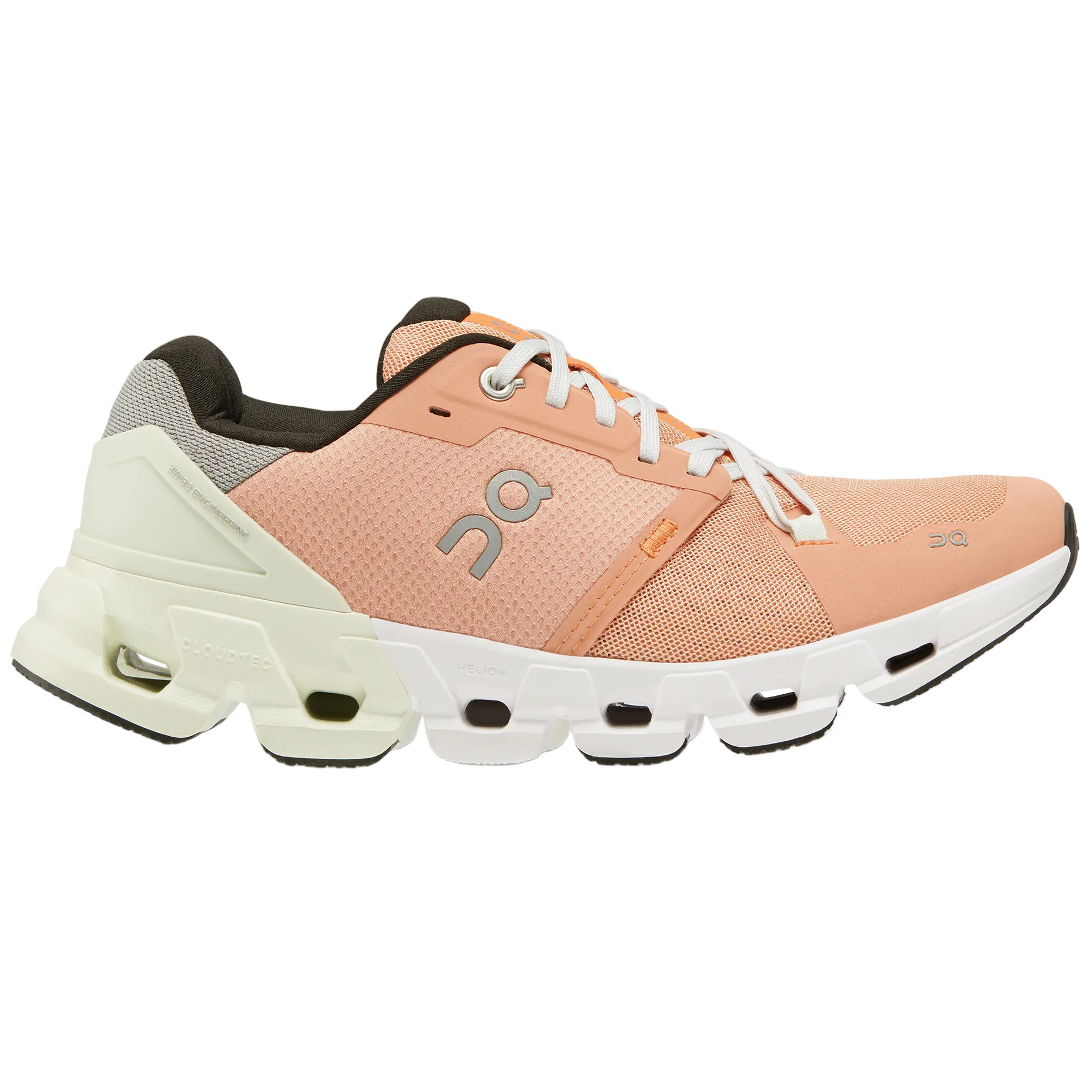 on-apavi-cloudflyer-4-w-peach-light-green