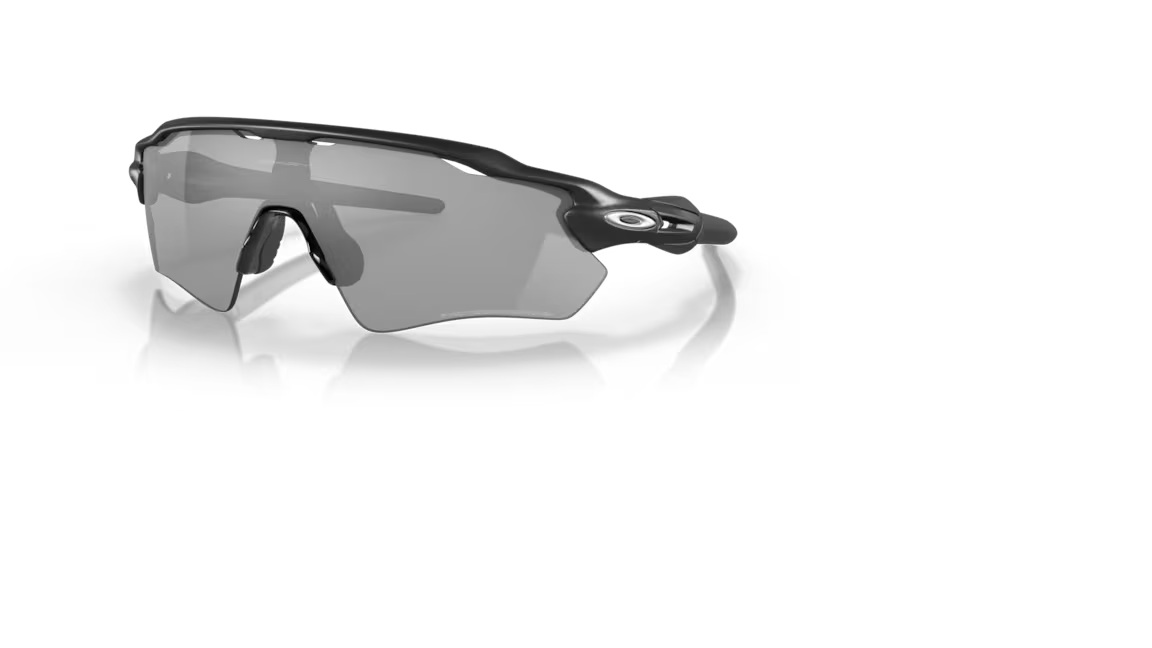 oakley-saulesbrilles-radar-ev-path-steel-w-clear-50-black-iridium-photo