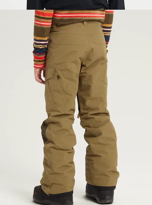 burton-bikses-boys-exile-cargo-green-brown