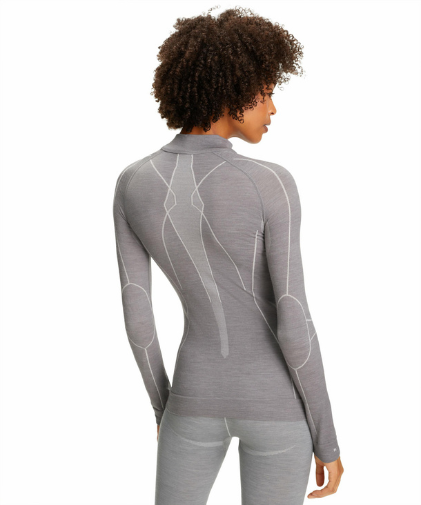 falke-termokrekls-ls-women-wool-tech-grey