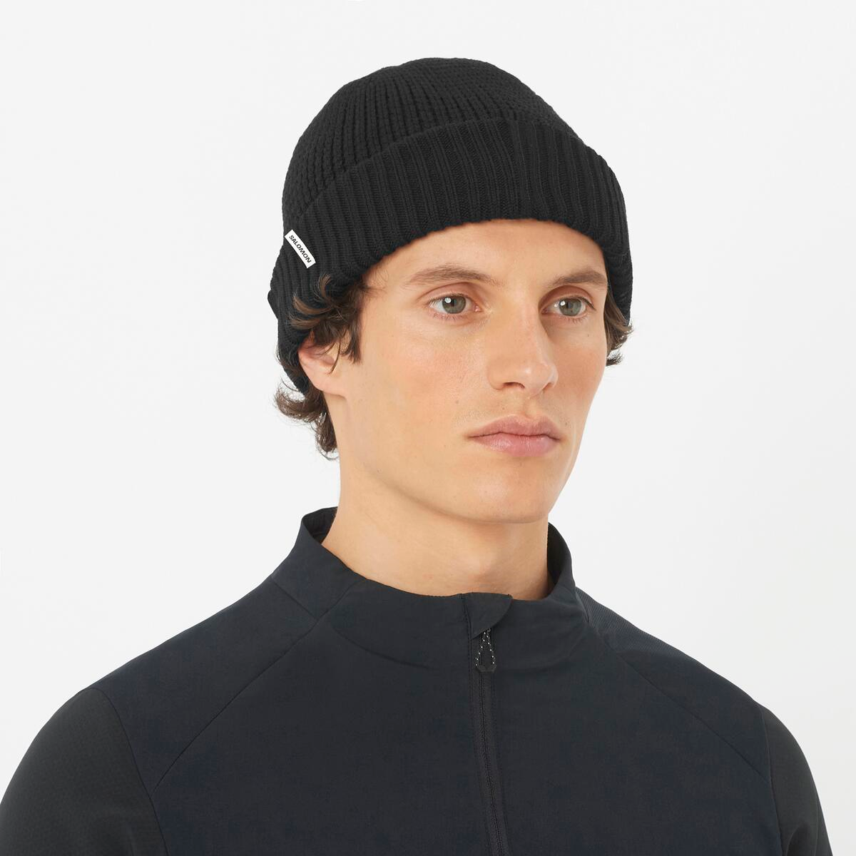 salomon-cepure-docker-beanie-deep-black