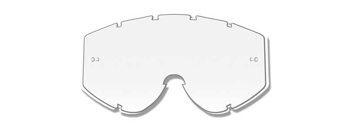 PROGRIP briļļu lēca 3212 Clear Double Side No Fog