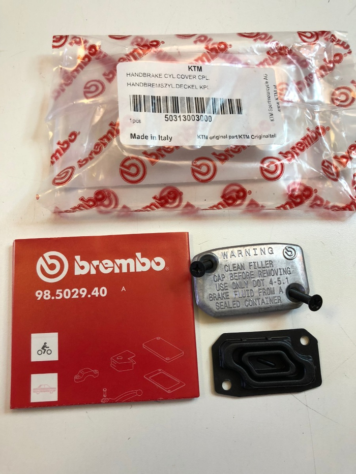 HUSQVARNA vāks bremžmašīnai Brembo silver