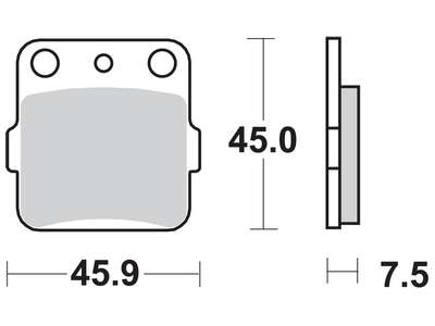 LUCAS brake lining  r