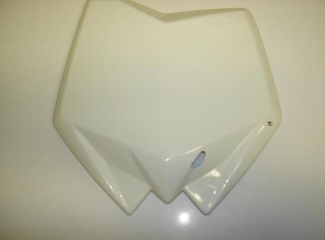 HUSQVARNA Plastic Number Plate TC '09-'10 White