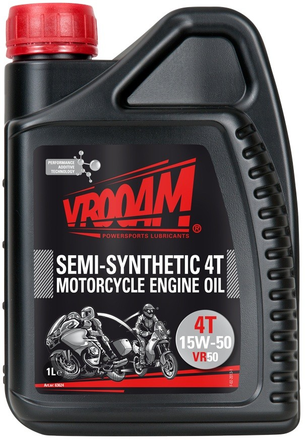 VROOAM Oil 4T VR50 Semi-synthetic 15W-50 1L