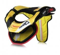 LEATT BRACE polsteri un uzlīmes GPX Factory yellow