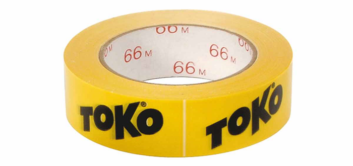 TOKO līmlenta Logo 3cm x 65m yellow