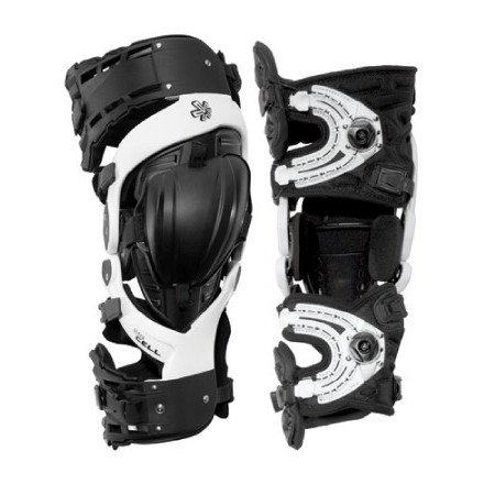 ASTERISK knee guards Ultra Cell pair black/white
