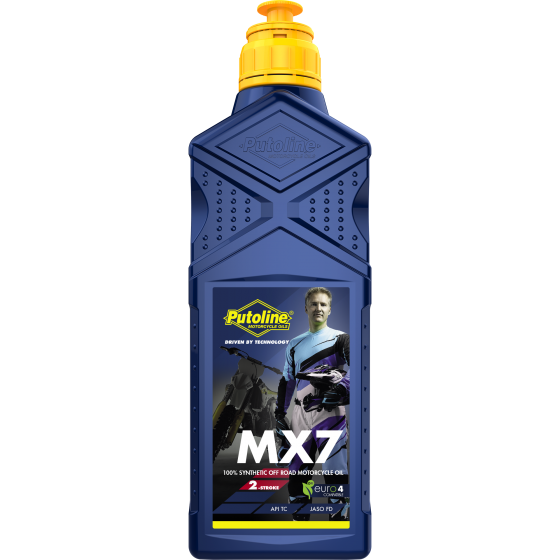 PUTOLINE eļļa 2T MX7 100% Synt 1L