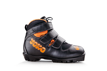 YOKO distanču slēpošanas zābaki YXB3 Velcro Jr black/orange