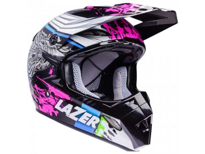 LAZER ķivere MX8 Flash PG black/muti