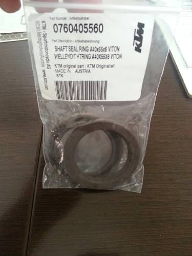 HUSQVARNA blīvslēgs A40x55x6 Viton