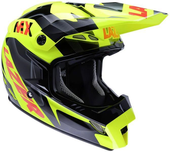 LAZER helmet accessory Chin Cover MX8 Geopop yellow