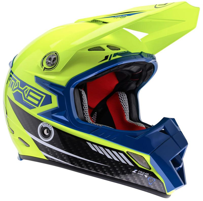 LAZER helmet accessory Chin Cover MX8 blue