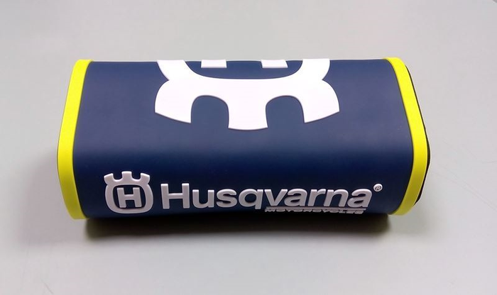 HUSQVARNA stūres polsteris HQ Logo blue/white '15