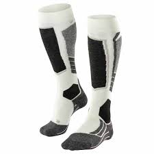FALKE zeķes SK2 Women white/grey 35-36