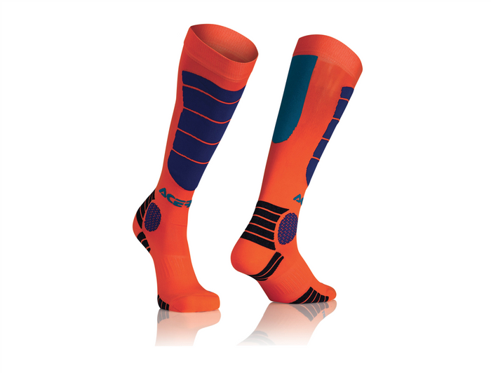 ACERBIS zeķes MX Impact orange/blue