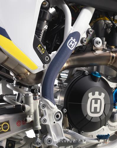 HUSQVARNA uzlīmju kompl rāmim TC125/FC250-450 '16 blue