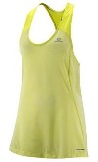 SALOMON krekls bezroku Elevate Tank Tunic W fluo yellow