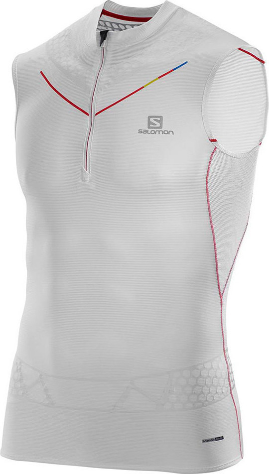 SALOMON sleeveless shirt S-Lab Exo Tank white